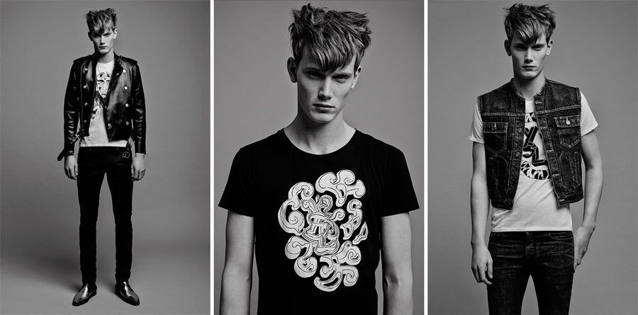 Saint Laurent Paris SS2013 Grimes Capsule Graphic Tee Size US XL / EU 56 / 4 - 4 Thumbnail