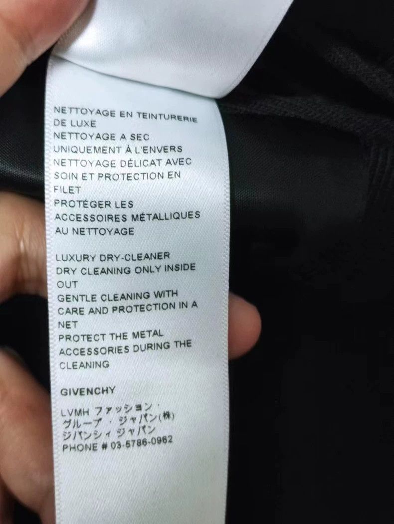 Givenchy givenchy diagonal lock coat in black-2508 Size US L / EU 52-54 / 3 - 9 Thumbnail
