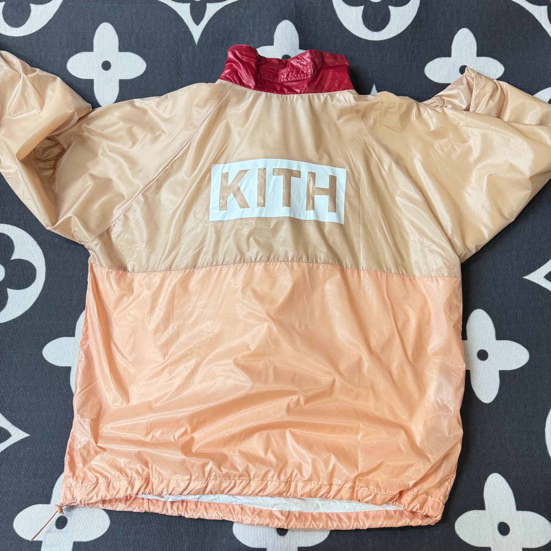 Kith KITH Pink Gradient Half-Zip Jacket Q10 Size US XL / EU 56 / 4 - 2 Thumbnail
