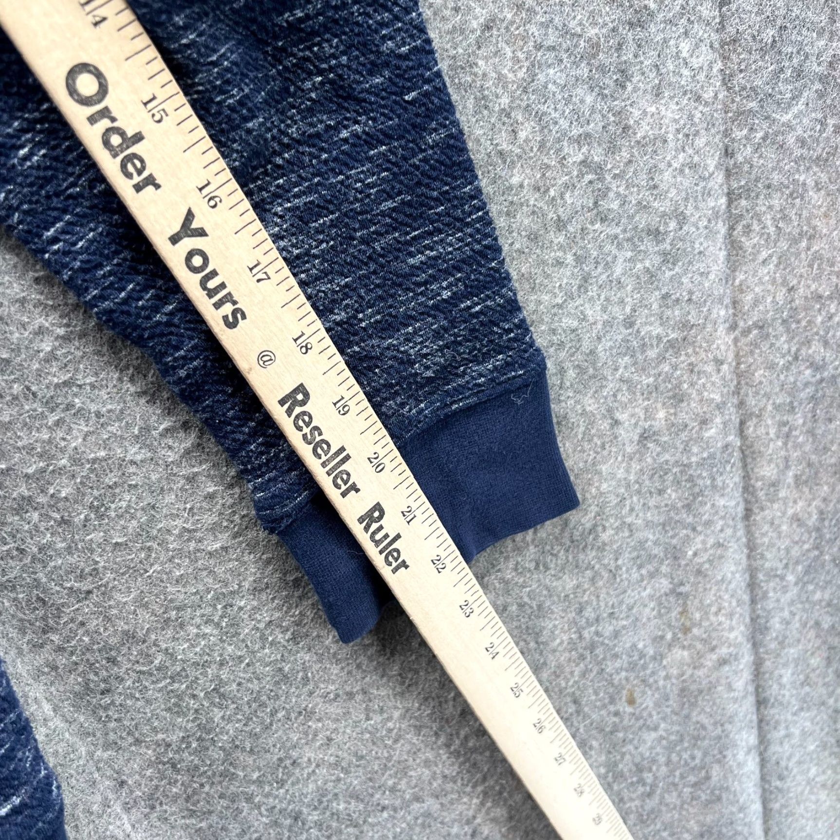 Orvis VINTAGE Orvis Sweater Mens Medium Blue Navy Fleece Crewneck Pullover Cotton Shirt Size US M / EU 48-50 / 2 - 5 Thumbnail