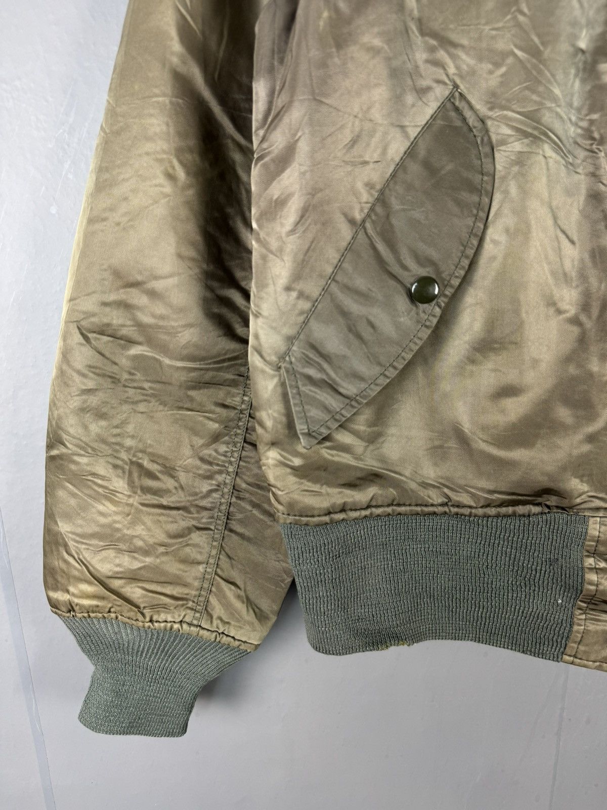Vintage VINTAGE MA-1 MILITARY STYLE FLIGHT BOMBER JACKET Size US S / EU 44-46 / 1 - 7 Thumbnail