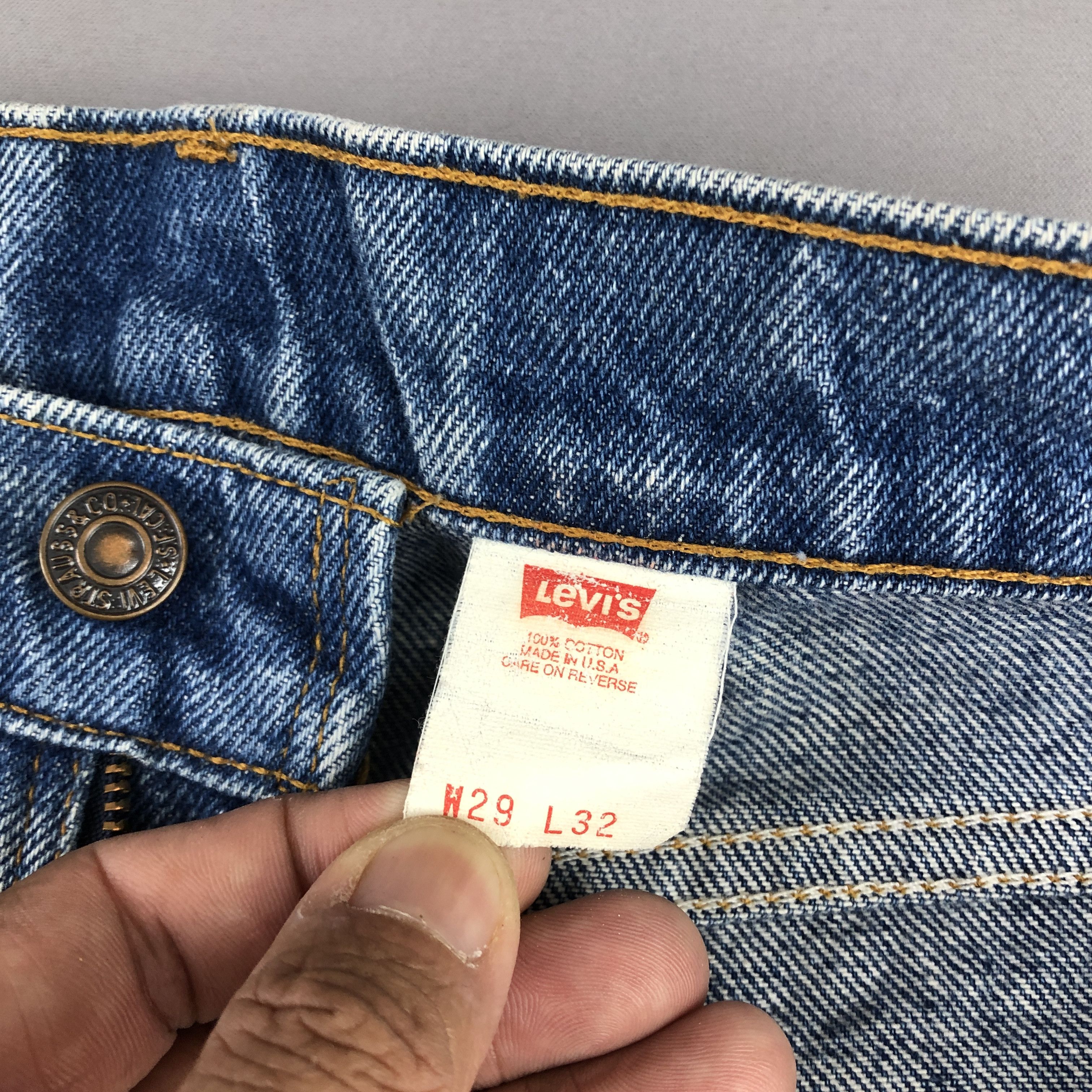 Levi's × Vintage Vintage Levis 517 Faded Jeans Levi's Flare Bell Bottom Denim Size 28" / US 6 / IT 42 - 9 Thumbnail