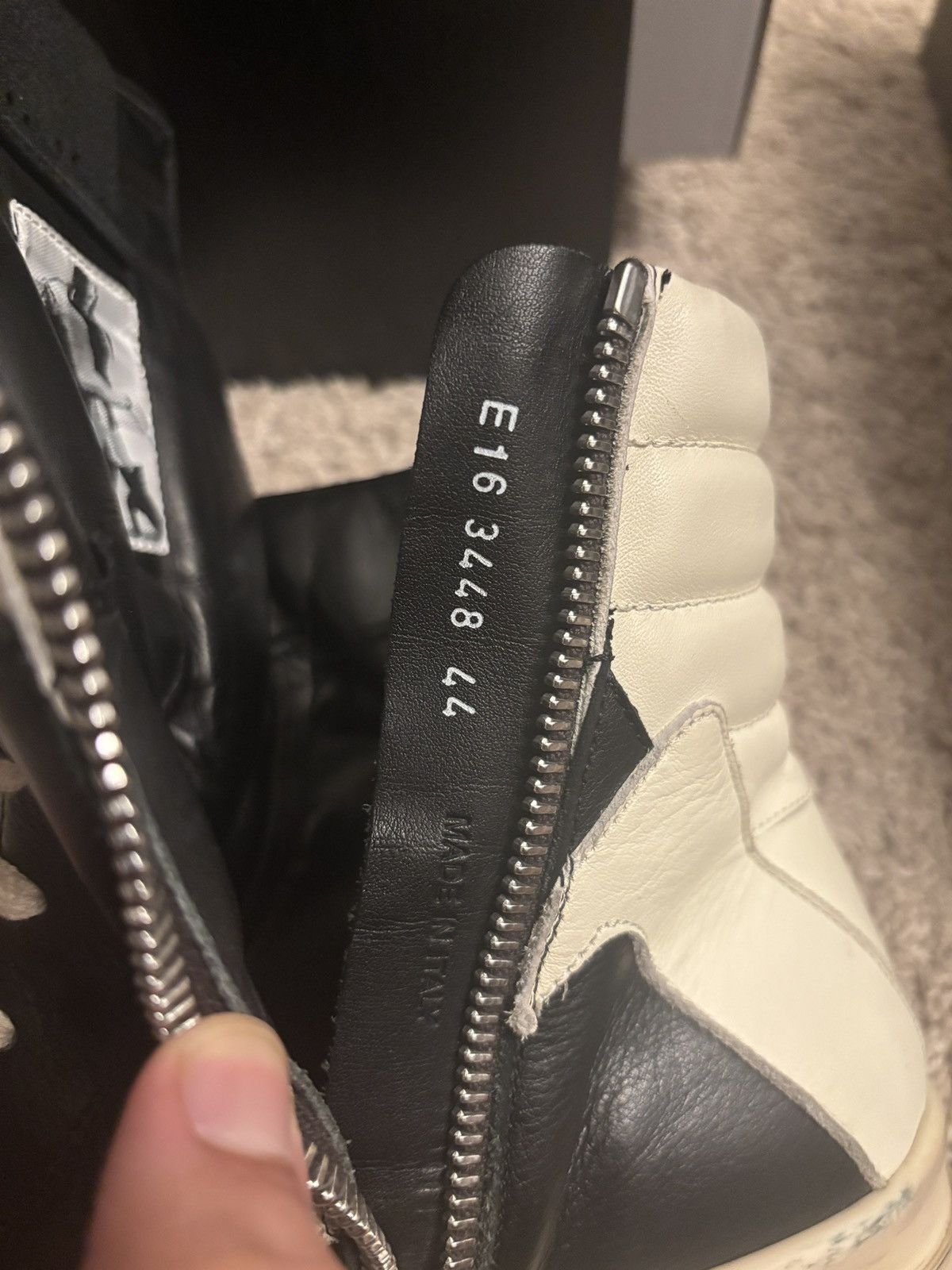 Rick Owens Rick Owens Geobaskets Size US 11 / EU 44 - 4 Thumbnail
