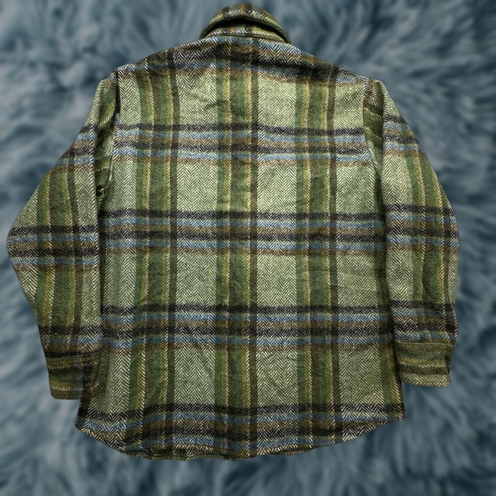 McGregor VINTAGE McGregor Wool Plaid Flannel Long Sleeve Button Up Shirt Mens Large Green Mens Size US L / EU 52-54 / 3 - 1 Thumbnail