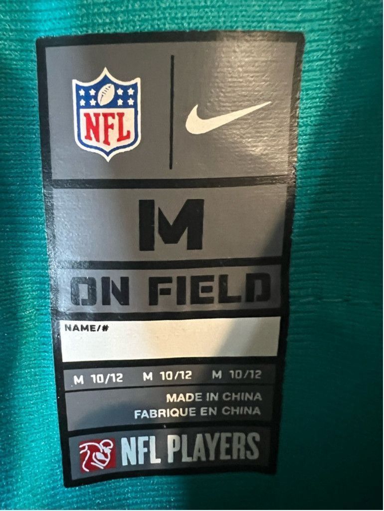 Nike Boys Nike Miami Dolphins Tannehill Jersey Teal Orange Size M Size US M / EU 48-50 / 2 - 3 Thumbnail