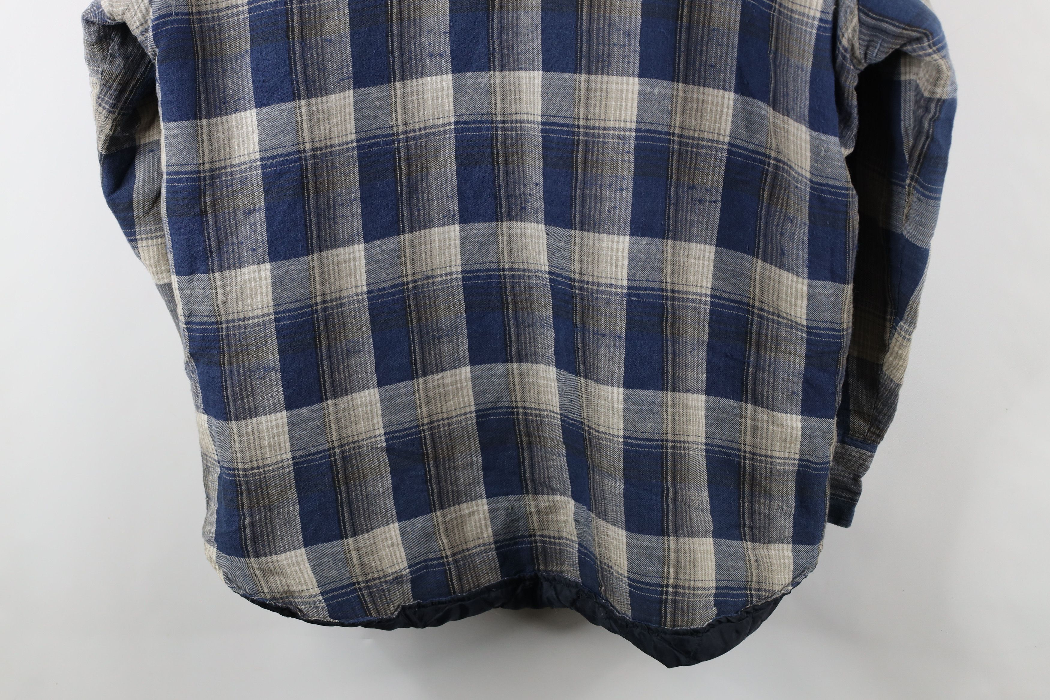 Vintage Vintage 90s Streetwear Flannel Shirt Jacket Jac shirt Size US XXL / EU 58 / 5 - 14 Thumbnail