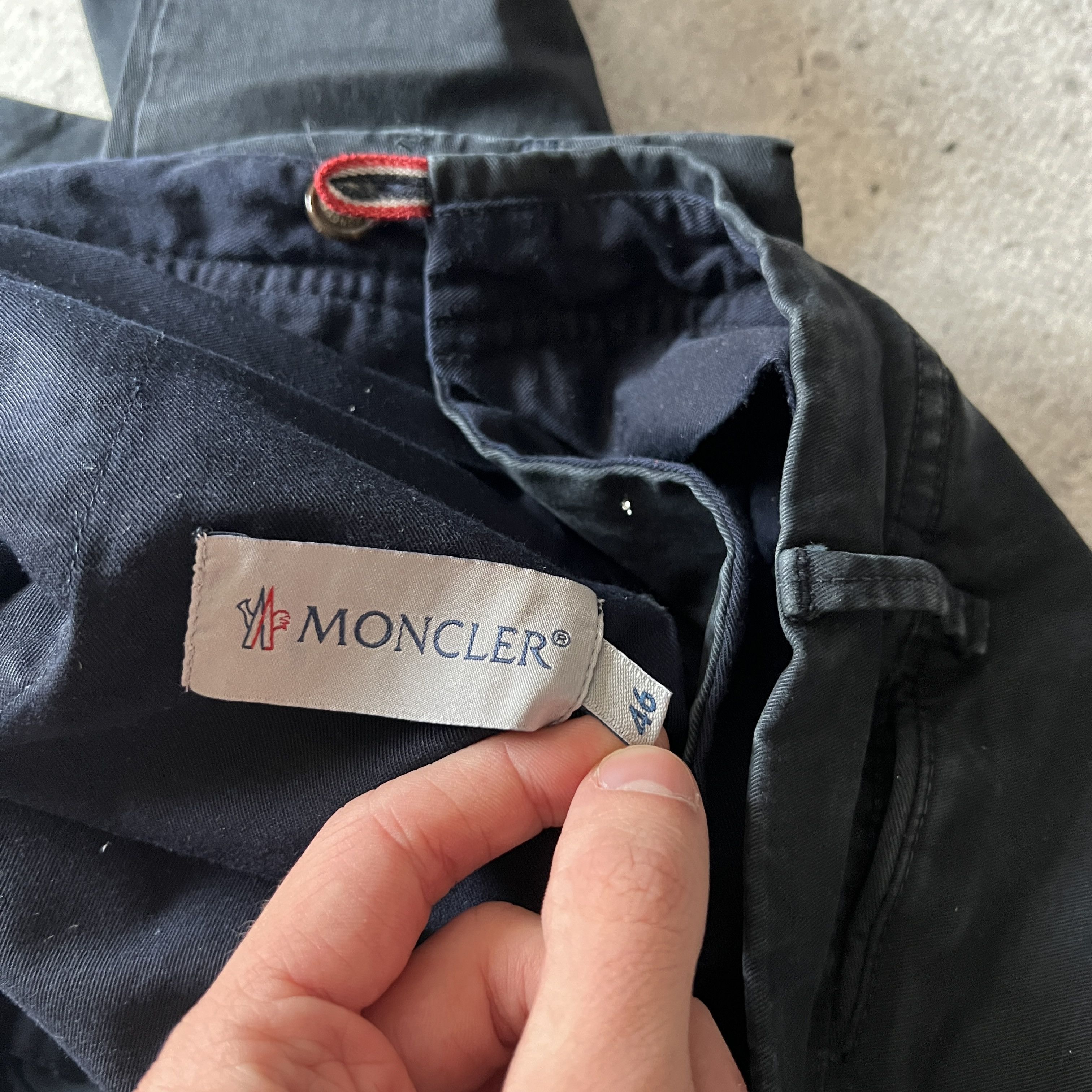 Moncler × Moncler Grenoble Moncler Luxury Casual Navy Pants Size US 30 / EU 46 - 9 Thumbnail