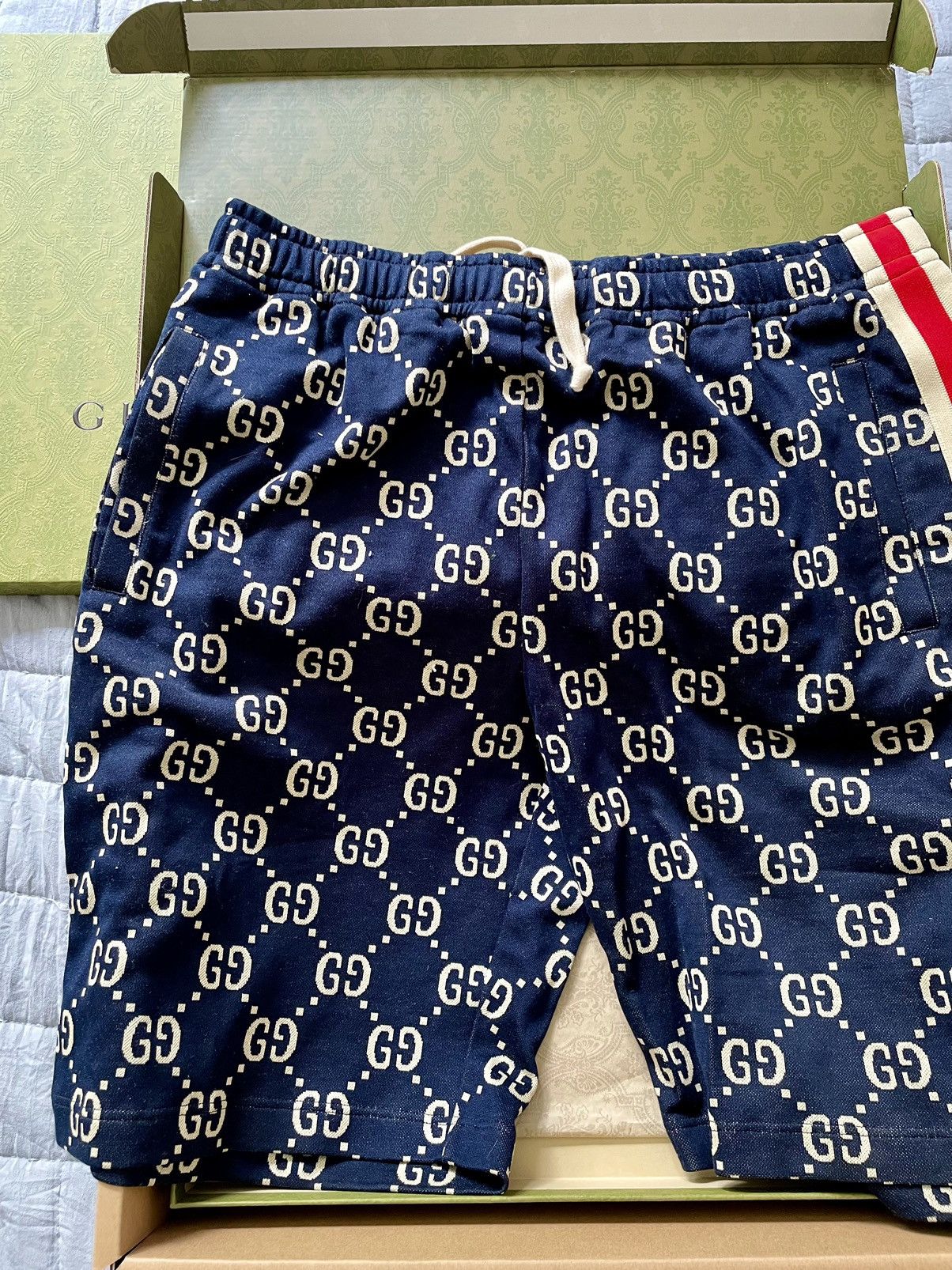 Gucci GG JACQUARD SHORTS Size US 36 / EU 52 - 4 Thumbnail