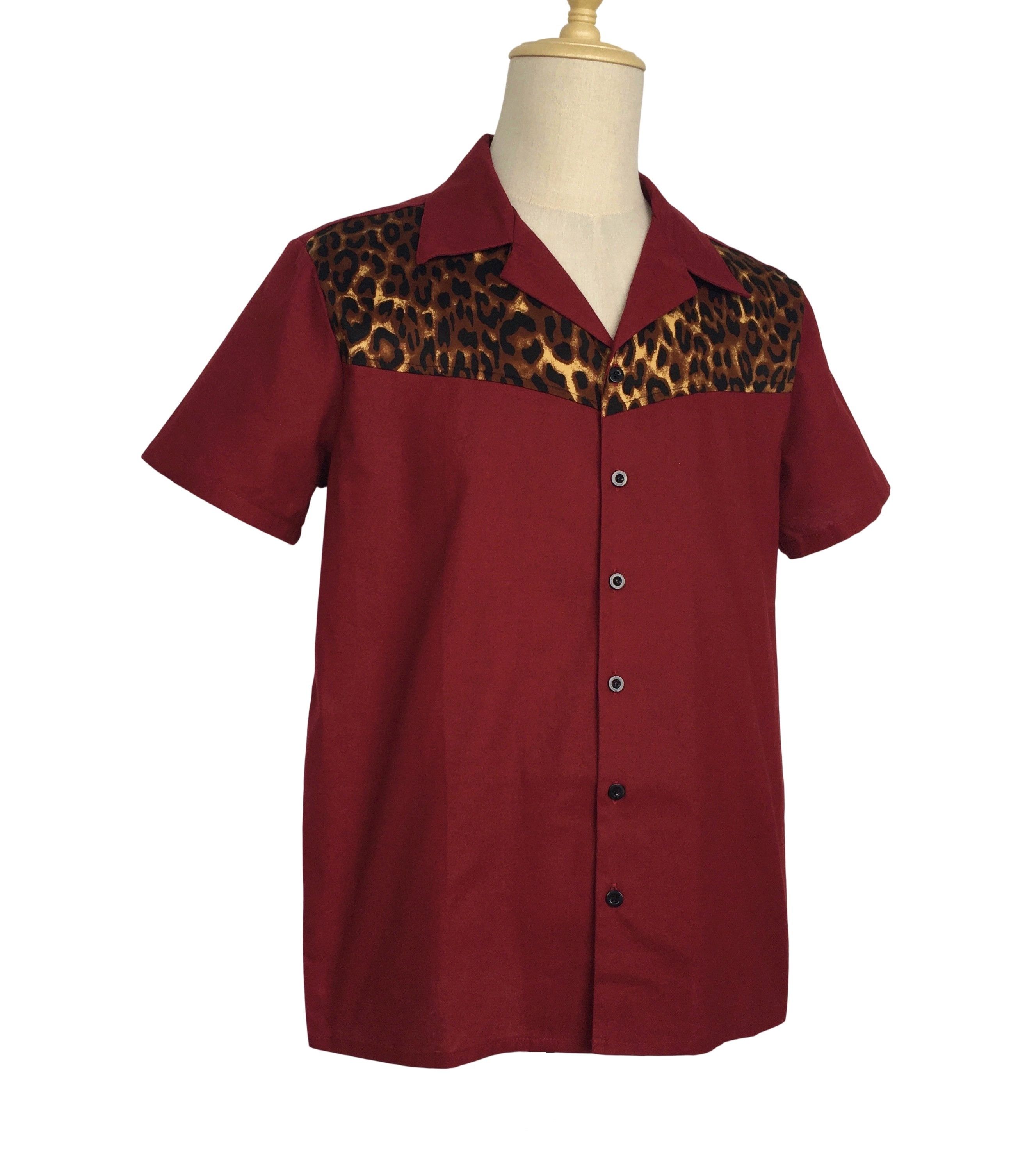 Other Vintage Shirt Leopard Panel Rock Shirts Size US XL / EU 56 / 4 - 2 Thumbnail