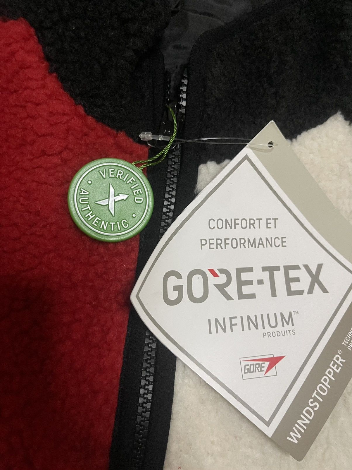 Supreme Supreme reversible colorblocked fleece Jacket Size US S / EU 44-46 / 1 - 3 Thumbnail
