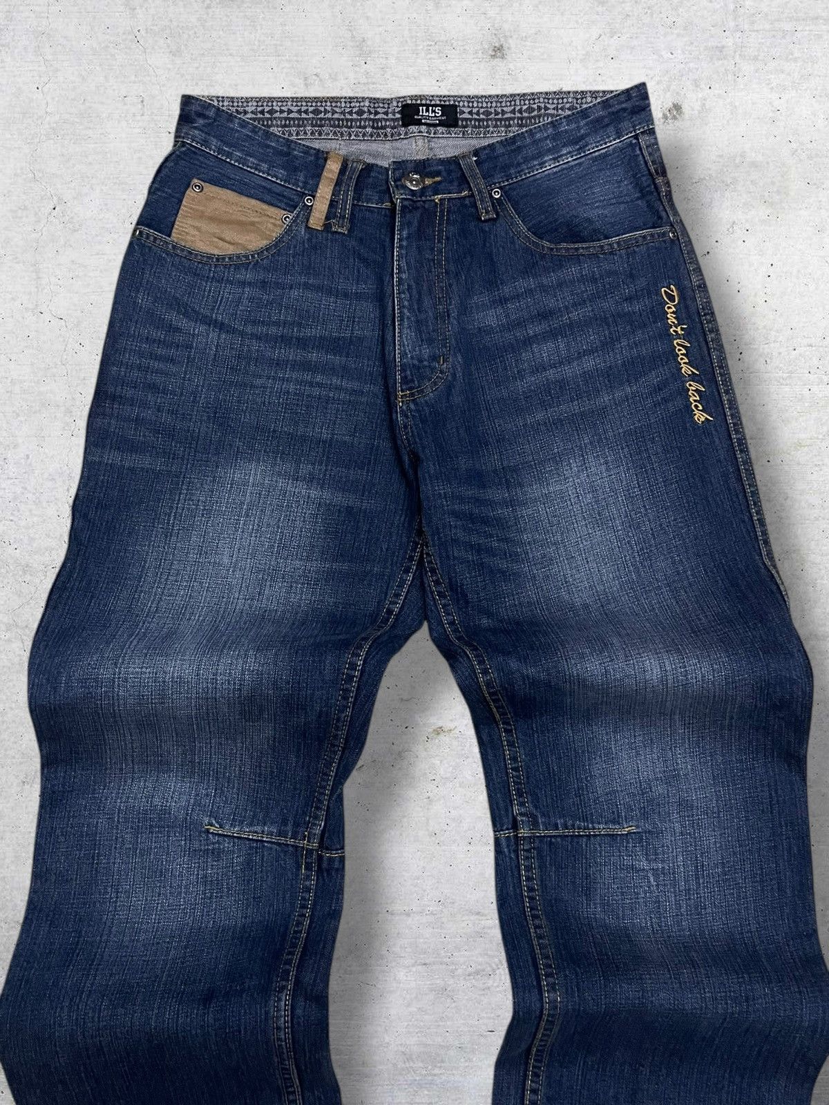 semanticdesign VINTAGE IIGARMENTS JAPAN DESIGNER ‘JUST GO FORWARD’ DAICOCK Size US 31 - 10 Thumbnail