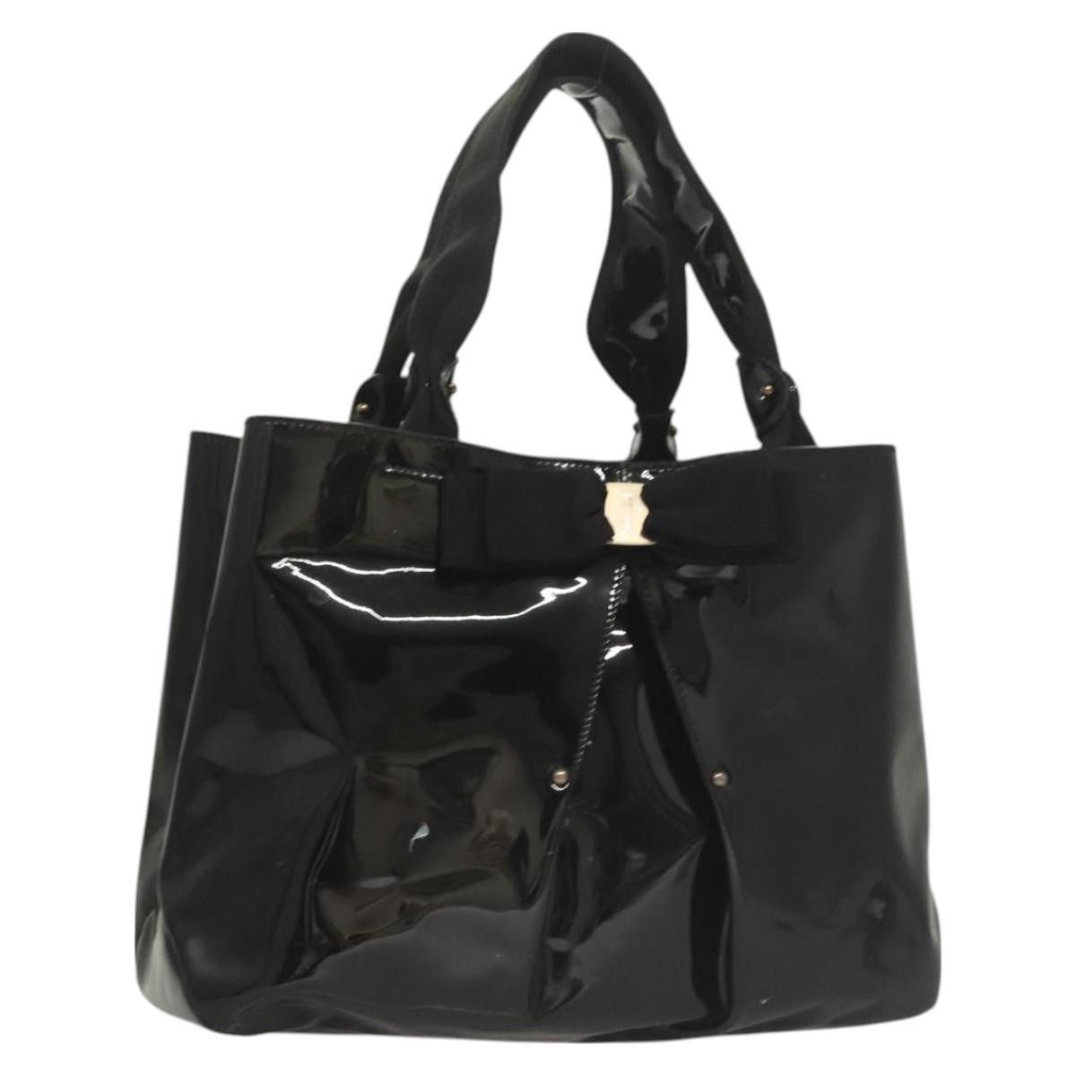 Salvatore Ferragamo Salvatore Ferragamo Vala Patent leather Size ONE SIZE - 1 Thumbnail
