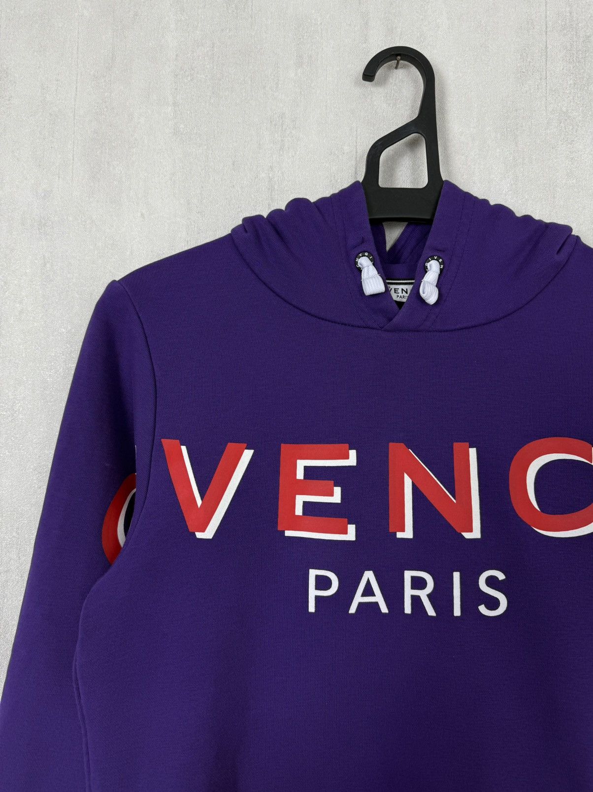 Givenchy Givenchy Kids Big Logo Purple Hoodie Size 12Y Size XS / US 0-2 / IT 36-38 - 5 Thumbnail