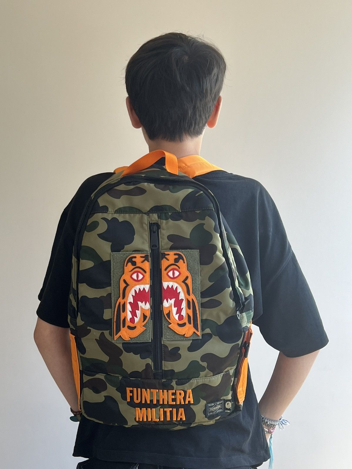 Bape × Porter Sac à dos A Bathing Ape collection rare Size ONE SIZE - 5 Thumbnail