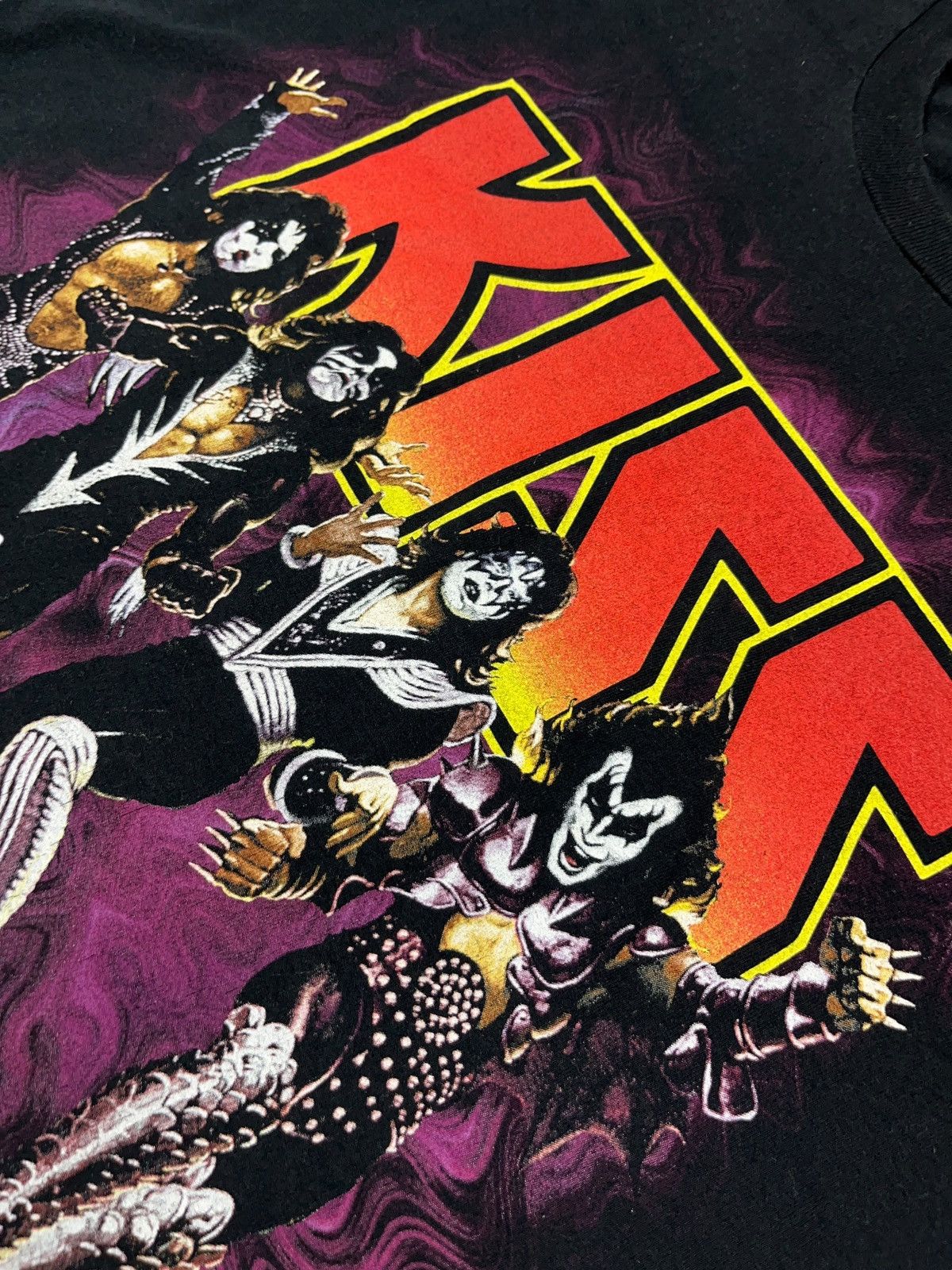 Band Tees Vintage 1996 Kiss Alive/Worldwide Tour T-shirt Size US XL / EU 56 / 4 - 7 Thumbnail