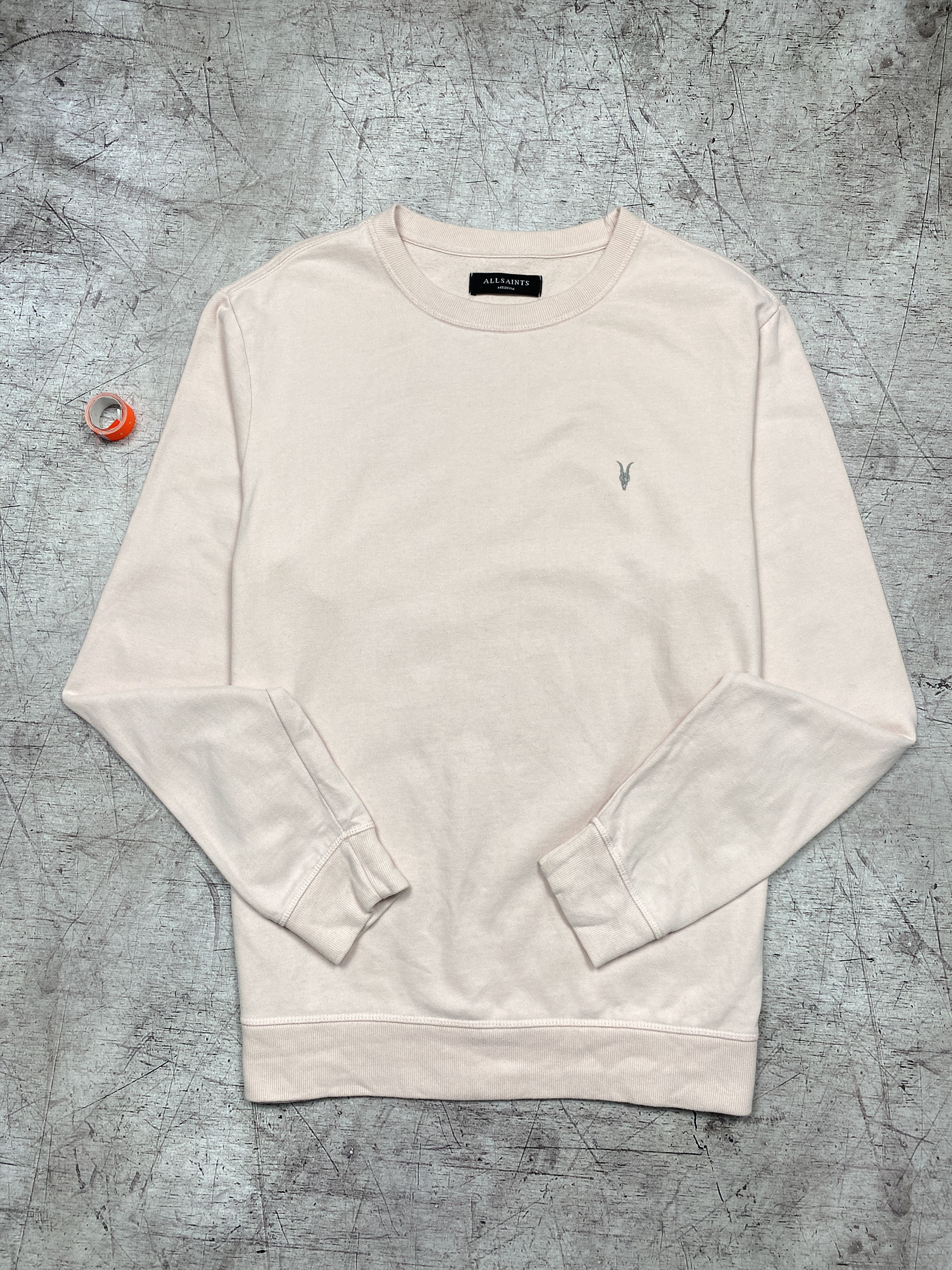 Allsaints Allsaints Vintage Mens Aven Crew Neck Sweatshirt Y2K Size US M / EU 48-50 / 2 - 1 Thumbnail