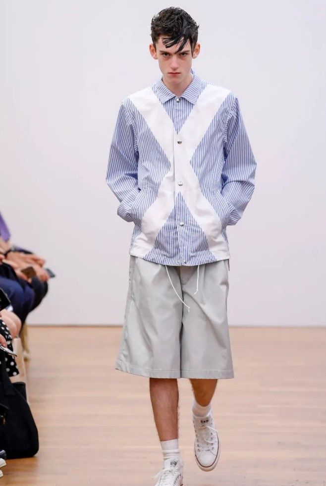 Comme des garcons shirt 19SS Stripe Shirt Coach Jacket