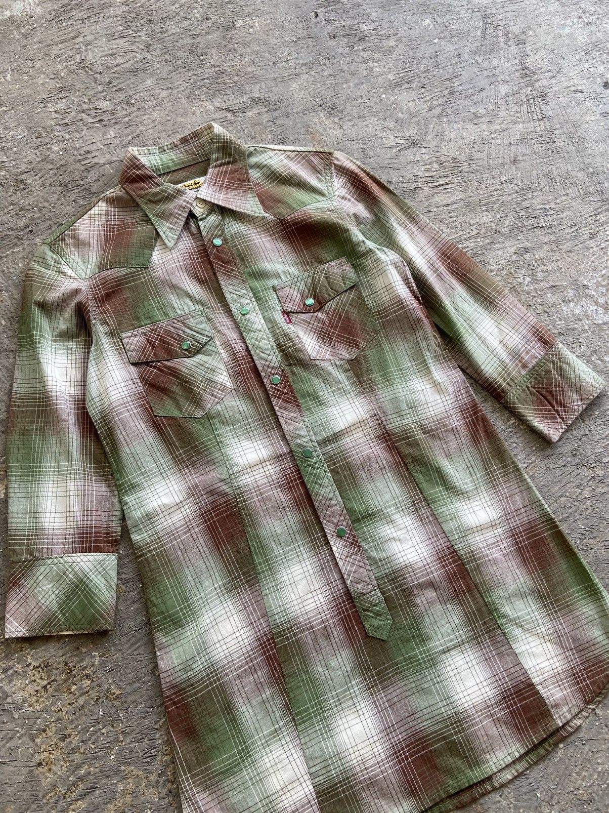 Hysteric Glamour 2000s Hysteric Glamour - Western Style Snap Button Up Shirt Size S / US 4 / IT 40 - 2 Thumbnail
