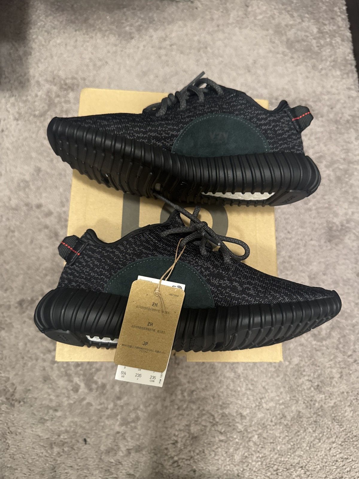 Yeezy Yeezy Boost 350 Pirate Black Size US 5.5 / EU 38 - 2 Thumbnail
