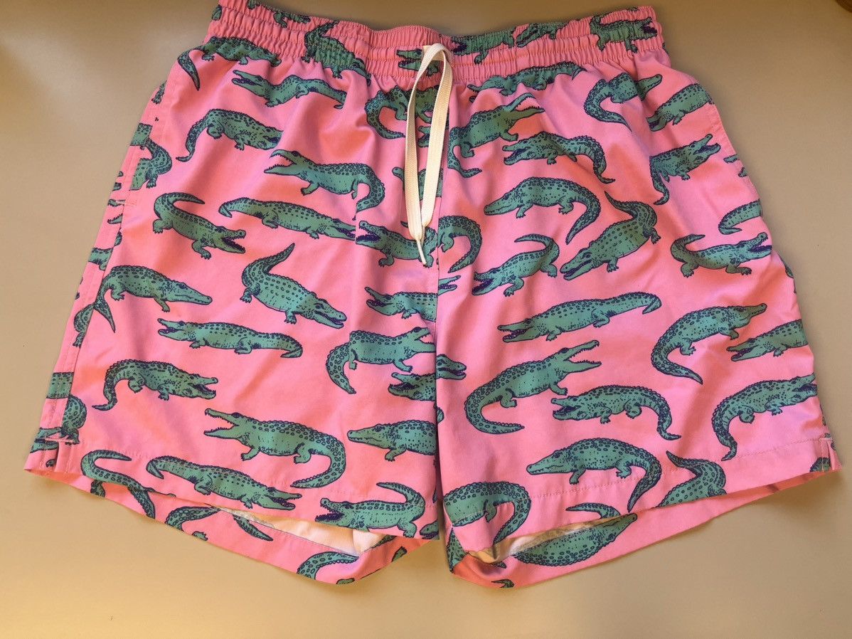 Chubbies Chubbies Alligator Print Size Large Mens Trunks Size US 35 - 1 Thumbnail