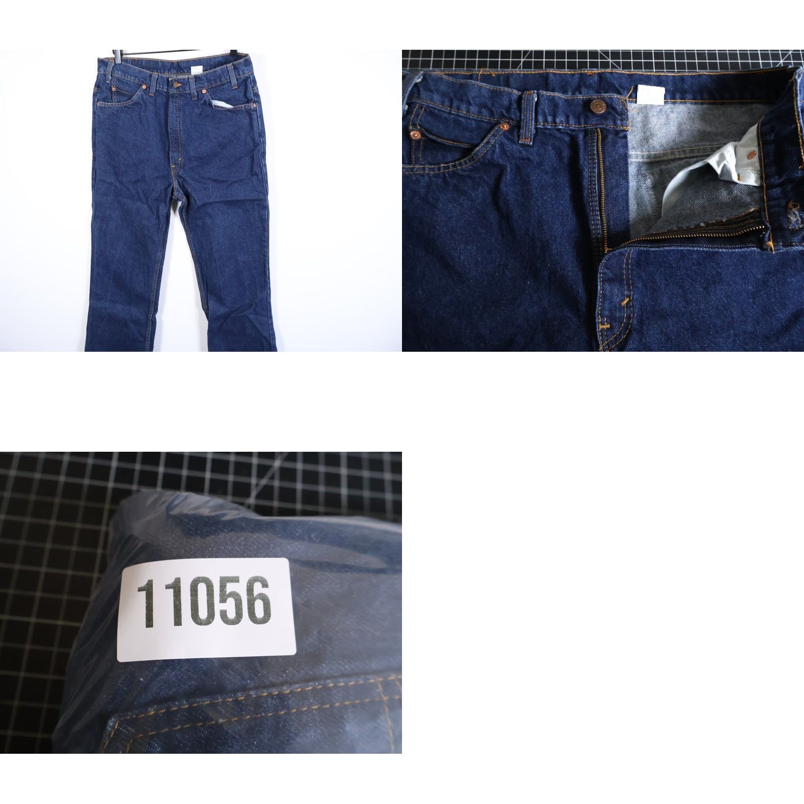 Levi's VINTAGE Levi's 517 Jeans Men's 34 x 30 Blue Denim Orange Tab 1996 VTG Slim Bootcut Regular 5-Pocket Mens Size US 34 / EU 50 - 10 Thumbnail