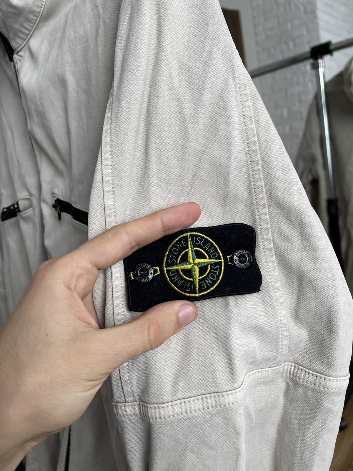 Stone Island Stone Island Hooded Zip Overshirt Light Jacket Size US XXL / EU 58 / 5 - 11 Thumbnail