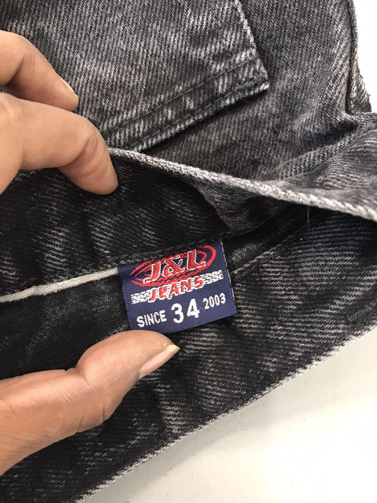 JNCO × Southpole × Vintage Super rare Vintage J & L predator embroidered denim Size US 34 / EU 50 - 7 Thumbnail
