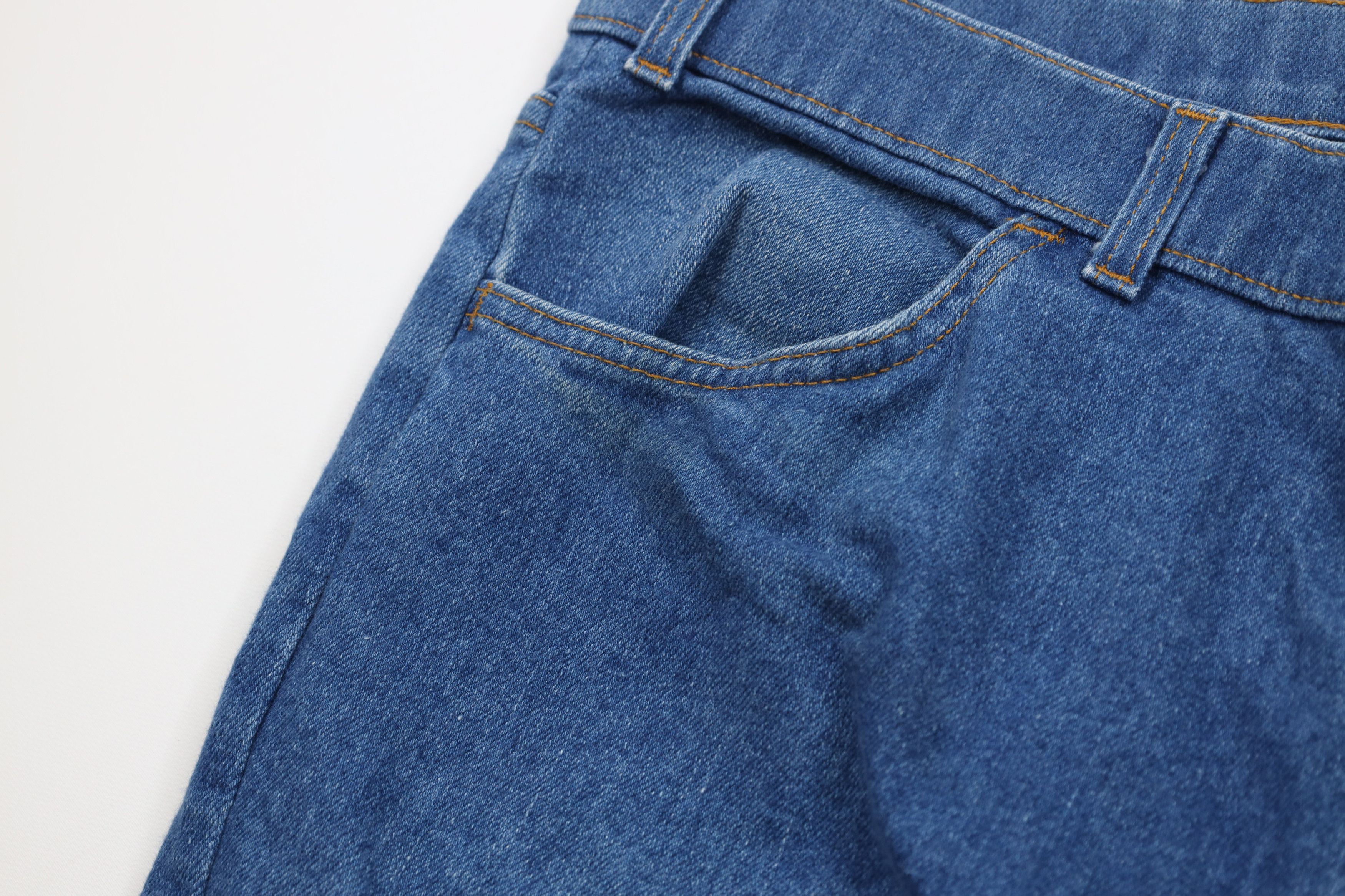 Levi's Vintage 80s Levis Stretch Wide Leg Denim Jeans Blue USA Size US 40 / EU 56 - 7 Thumbnail