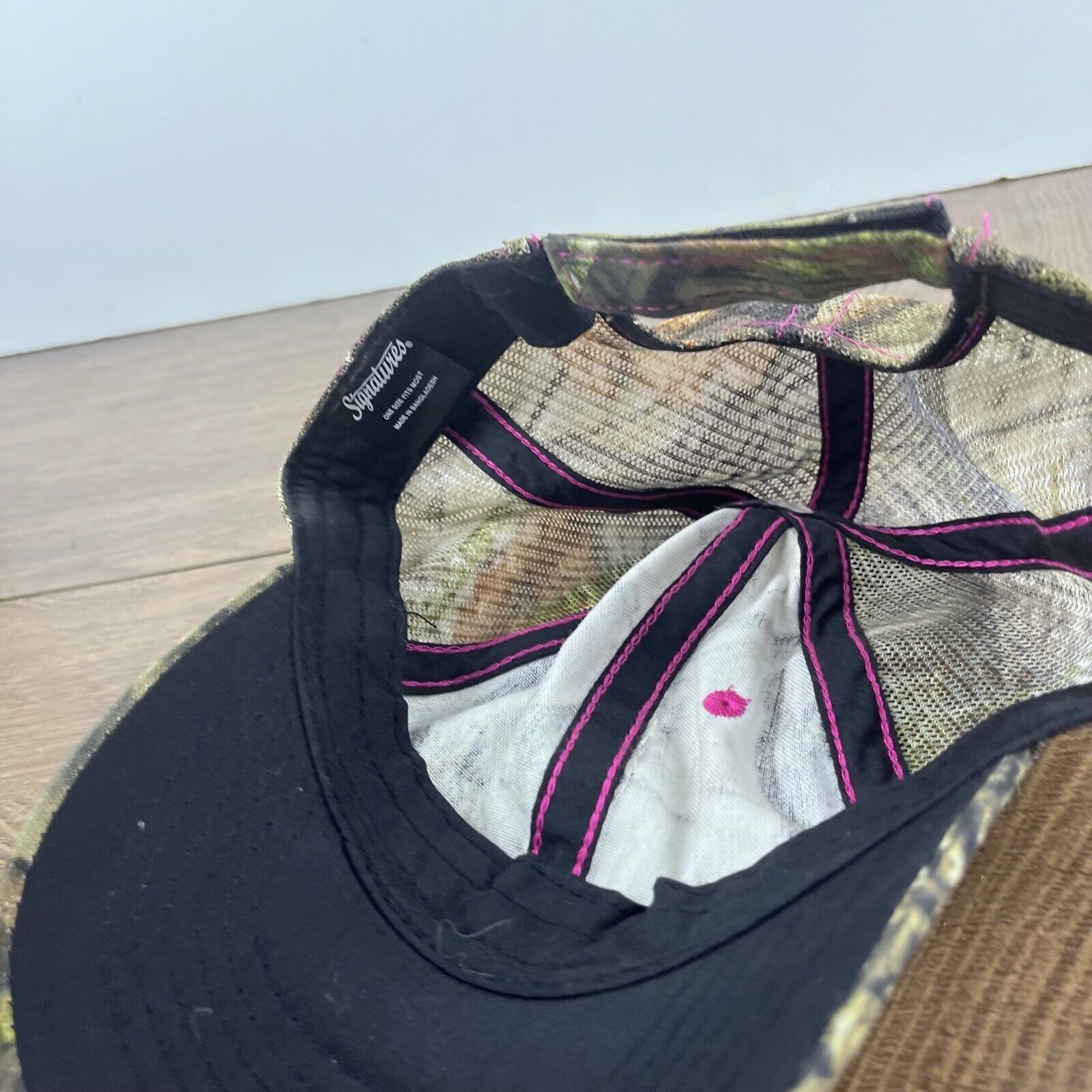 Other Camo Hunting Hat Adjustable Hat Camo Adjustable Hat Green Ad Size ONE SIZE - 12 Thumbnail