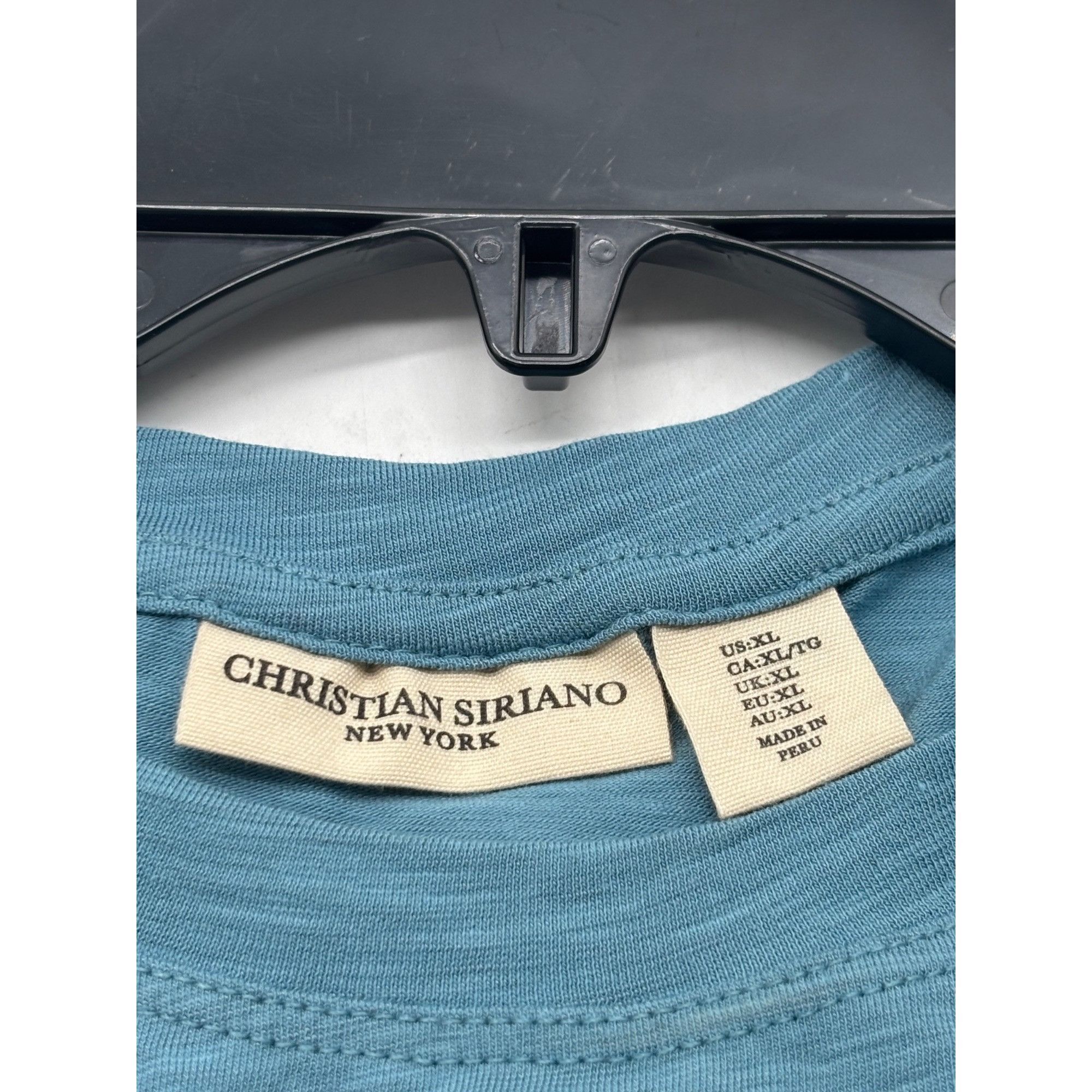 Christian Siriano Christian Siriano Womens Performance Tank Top, Blue, Sz. XL Size XL / US 12-14 / IT 48-50 - 10 Thumbnail