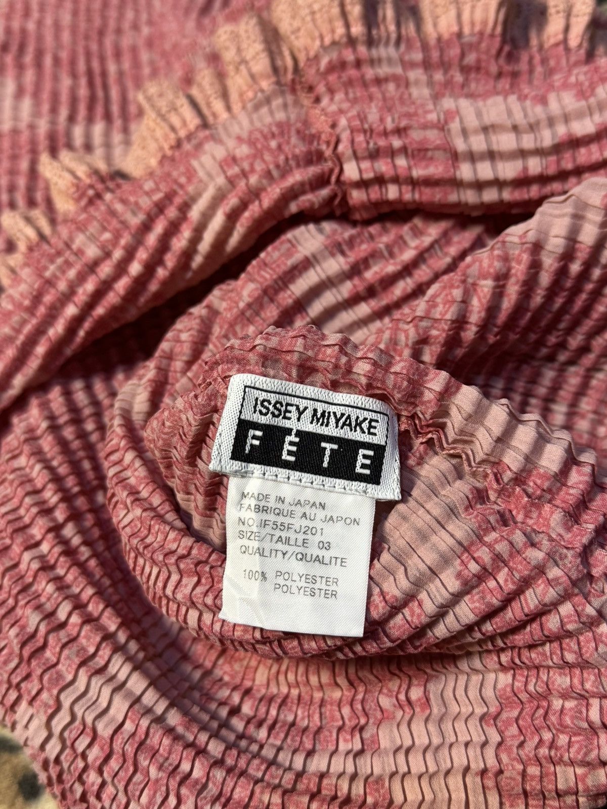 Pleats Please Issey Miyake Rare Issey Miyake Fete polka dot Size L / US 10 / IT 46 - 4 Thumbnail