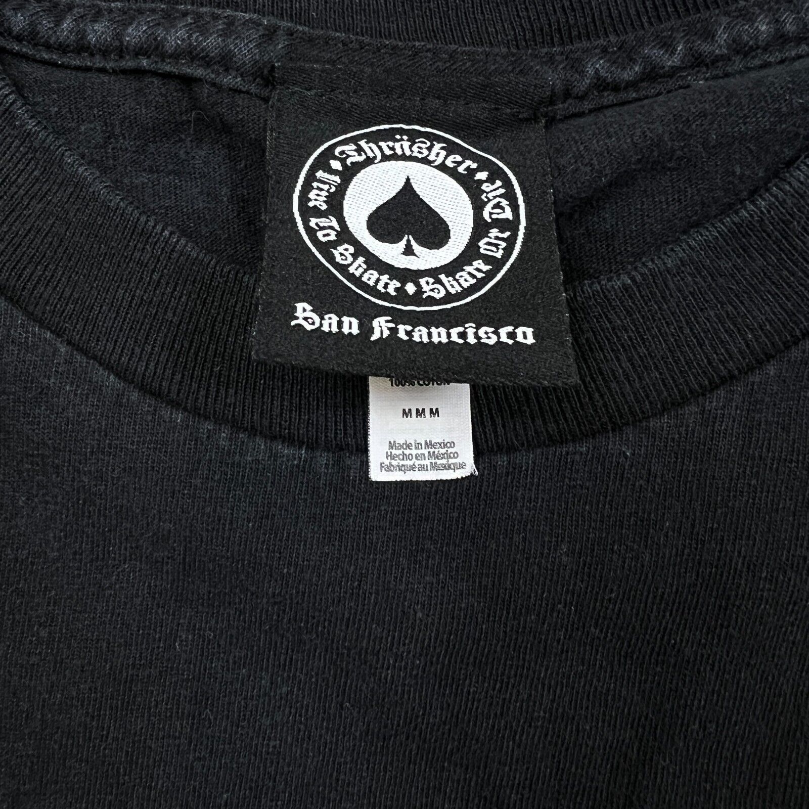 Thrasher × Vintage Thrasher Magazine T Shirt Medium Black Skateboard Flame Tee Size US M / EU 48-50 / 2 - 5 Thumbnail