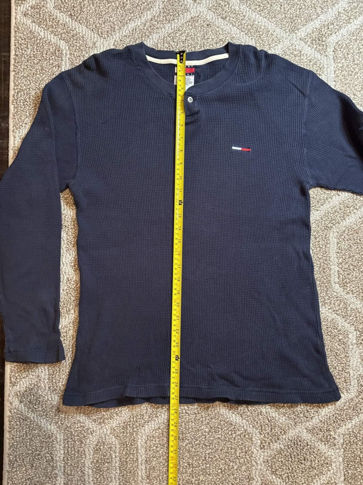 Tommy Jeans 00s Tommy Jeans Single Button Henley Shirt Size US M / EU 48-50 / 2 - 6 Thumbnail