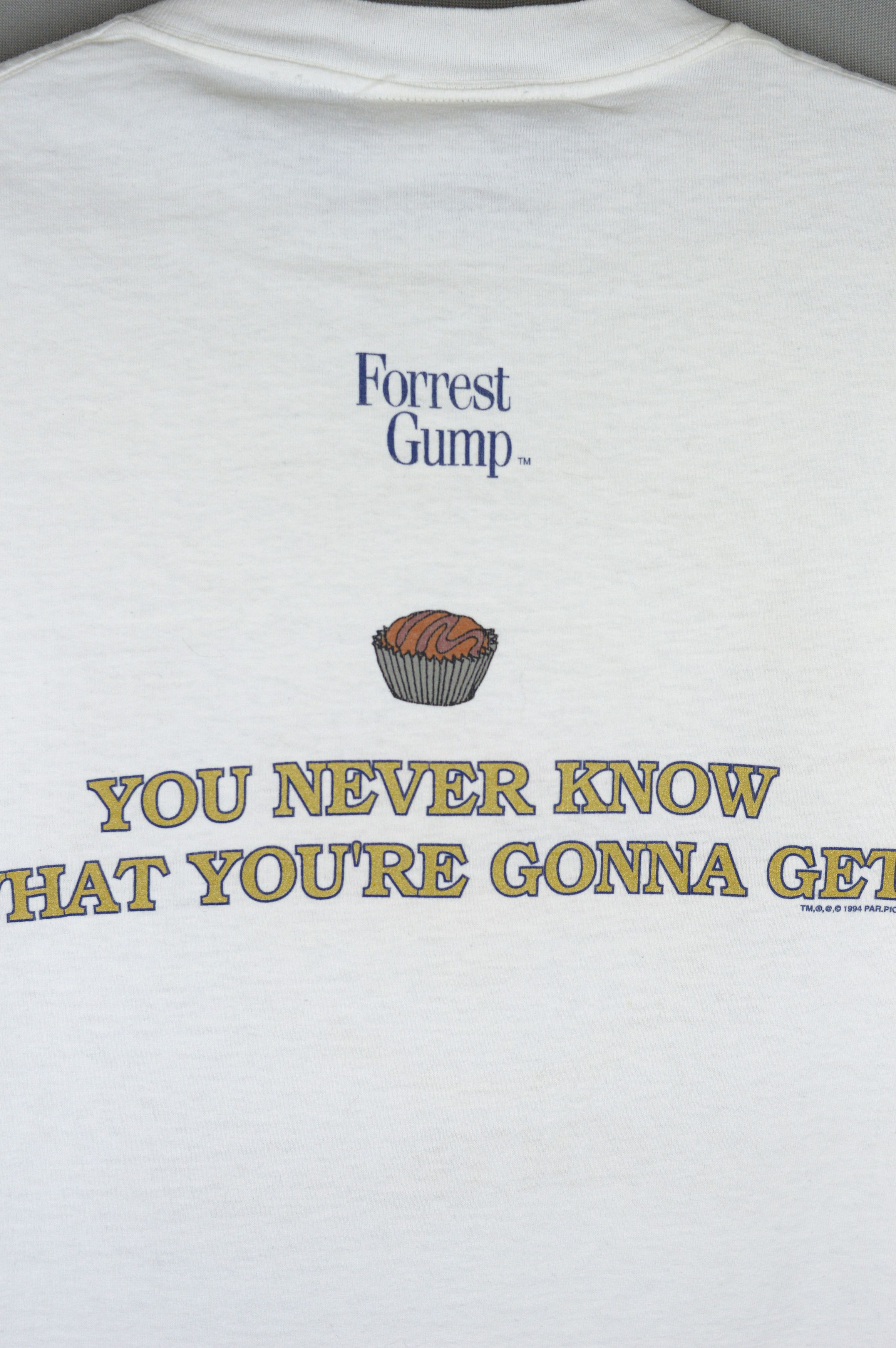 Vintage Vintage Forest Gump Life Is like A Box 1994 t shirt Size US M / EU 48-50 / 2 - 3 Thumbnail