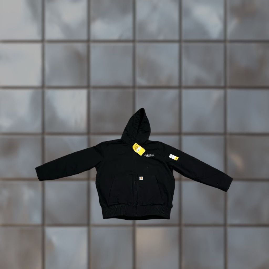 Carhartt NWT Carhartt J140-W Women’s 2XL Black Quilted Lined Hooded Jacket Size XXL / US 16-18 / IT 52-54 - 1 Thumbnail