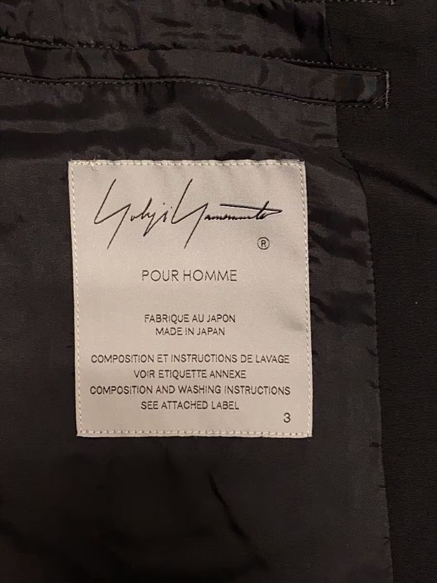 Yohji Yamamoto yohji yamamoto POUR HOMME 24SS TUXEDO SINGLE JACKET Size US L / EU 52-54 / 3 - 3 Thumbnail