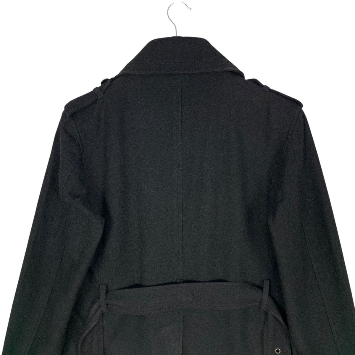 If Six Was Nine Vintage Semanticdesign Wool Short Trench Coat Black Size US S / EU 44-46 / 1 - 17 Thumbnail