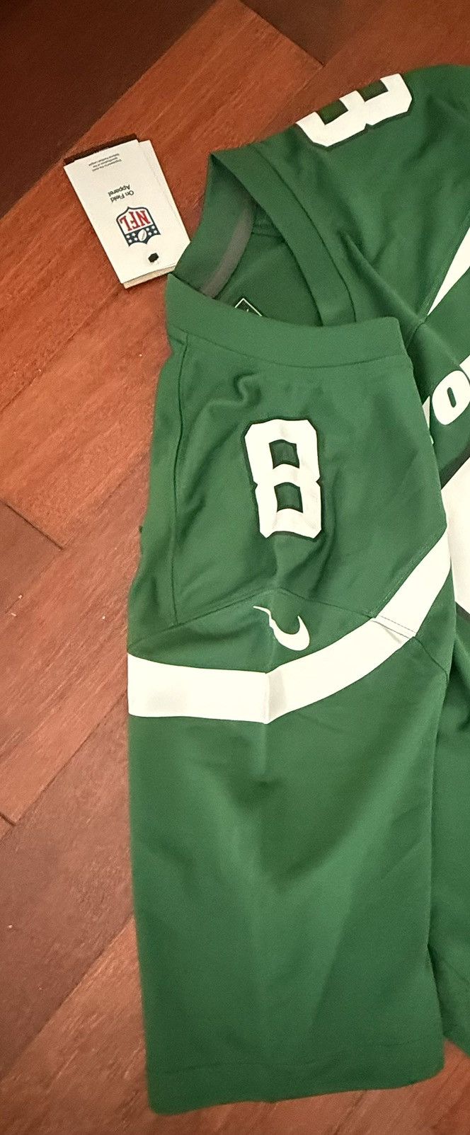 Nike Aaron Rodgers New York Jets Jersey Size US L / EU 52-54 / 3 - 5 Thumbnail