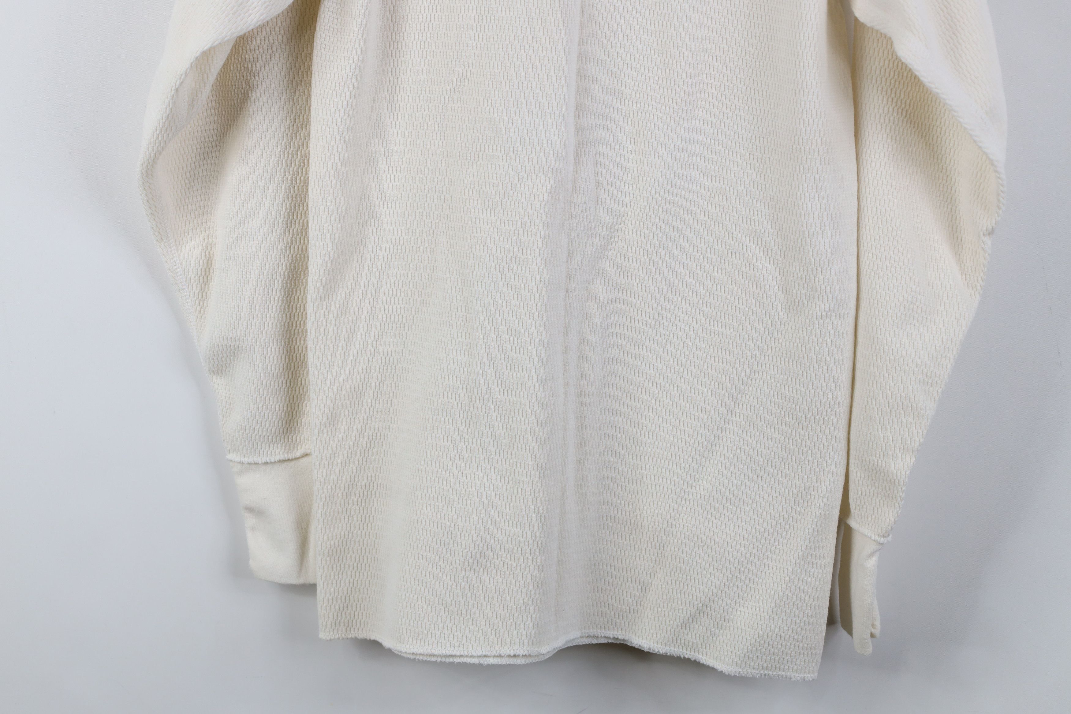 Vintage Vintage 90s Streetwear Waffle Knit Long Sleeve T-Shirt Size US S / EU 44-46 / 1 - 10 Thumbnail
