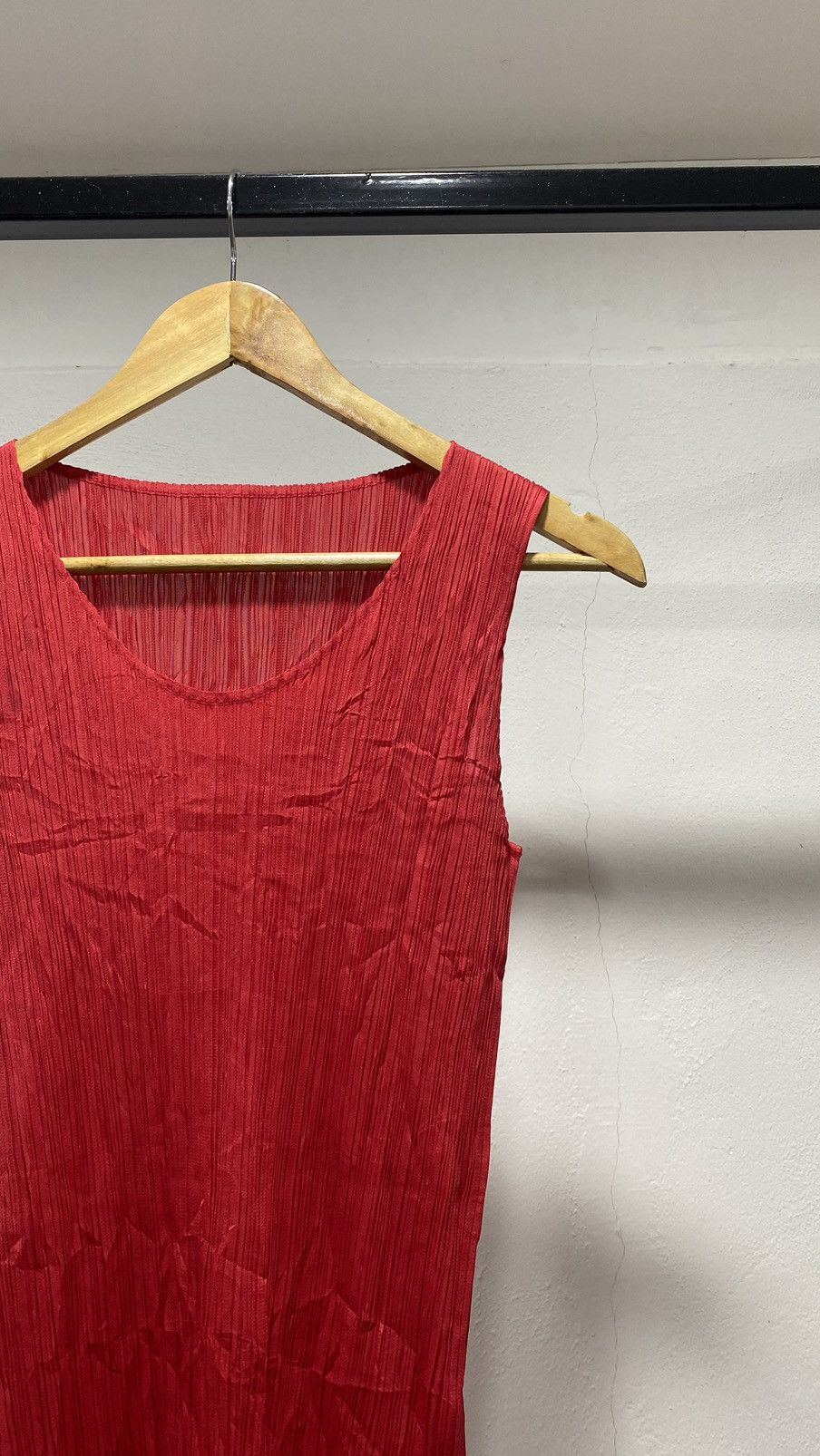 Pleats Please Issey Miyake 💥RARE Issey Miyake Pleats Please Red Size ONE SIZE - 5 Thumbnail