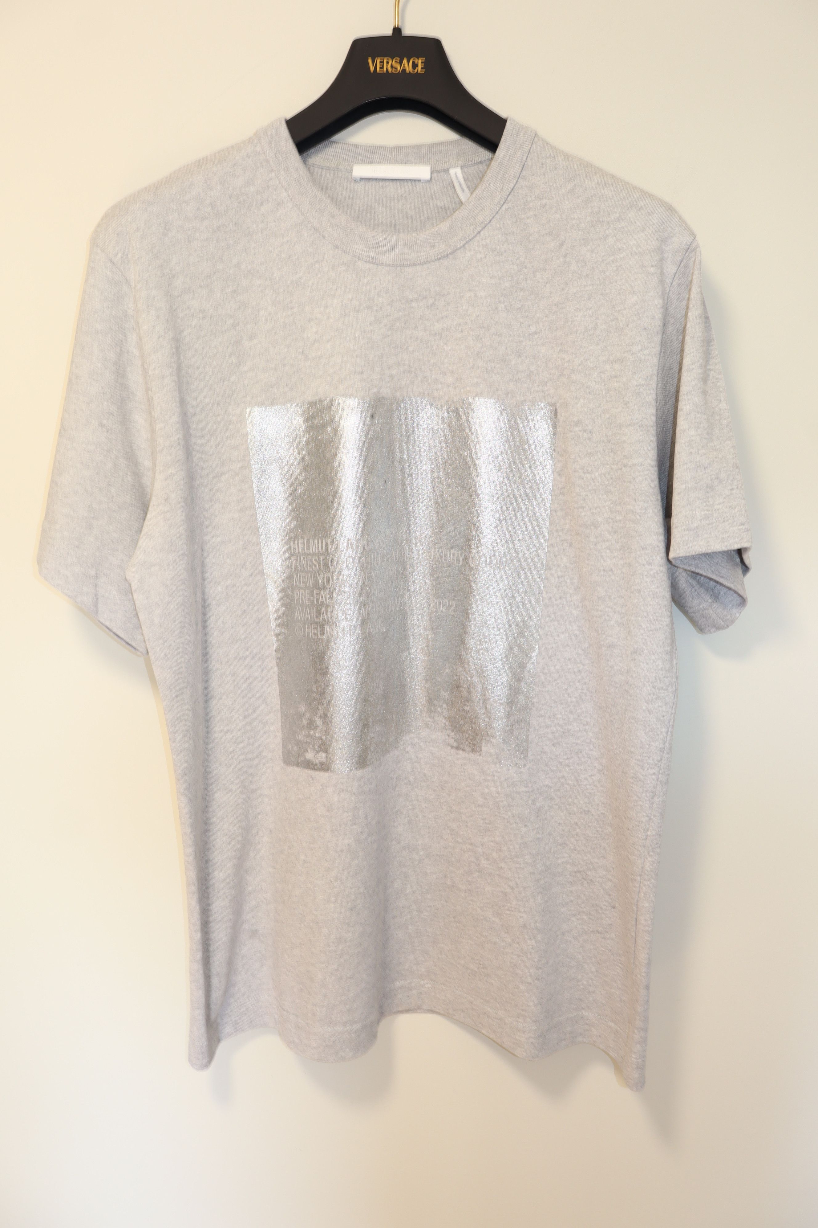 Helmut Lang Logo print t-shirt Size US S / EU 44-46 / 1 - 1 Thumbnail