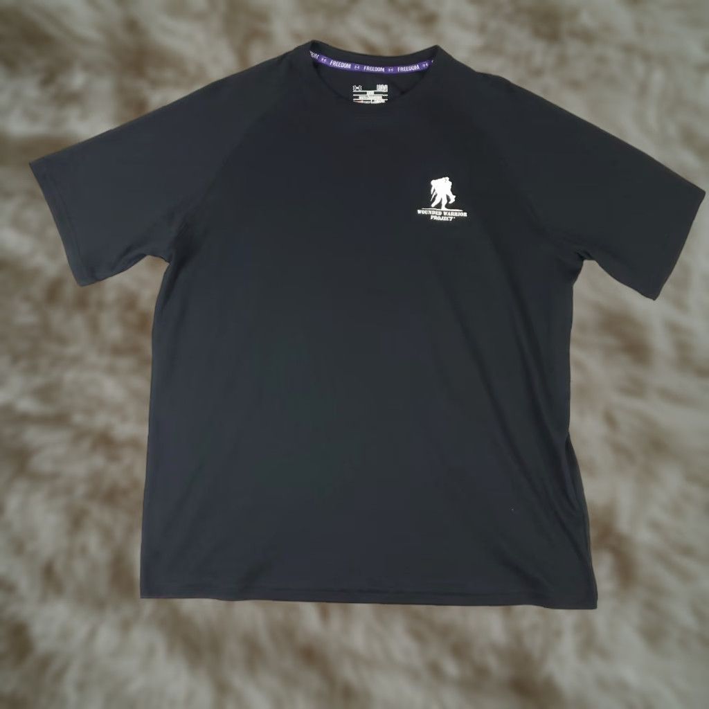 Under Armour Under Armour T Shirt Mens Size Large Black Active Training Short Sleeve Size US L / EU 52-54 / 3 - 1 Thumbnail