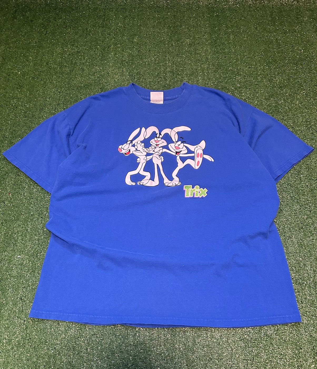 Cartoon Network × Vintage Vintage Trix shirt Size US XL / EU 56 / 4 - 1 Thumbnail
