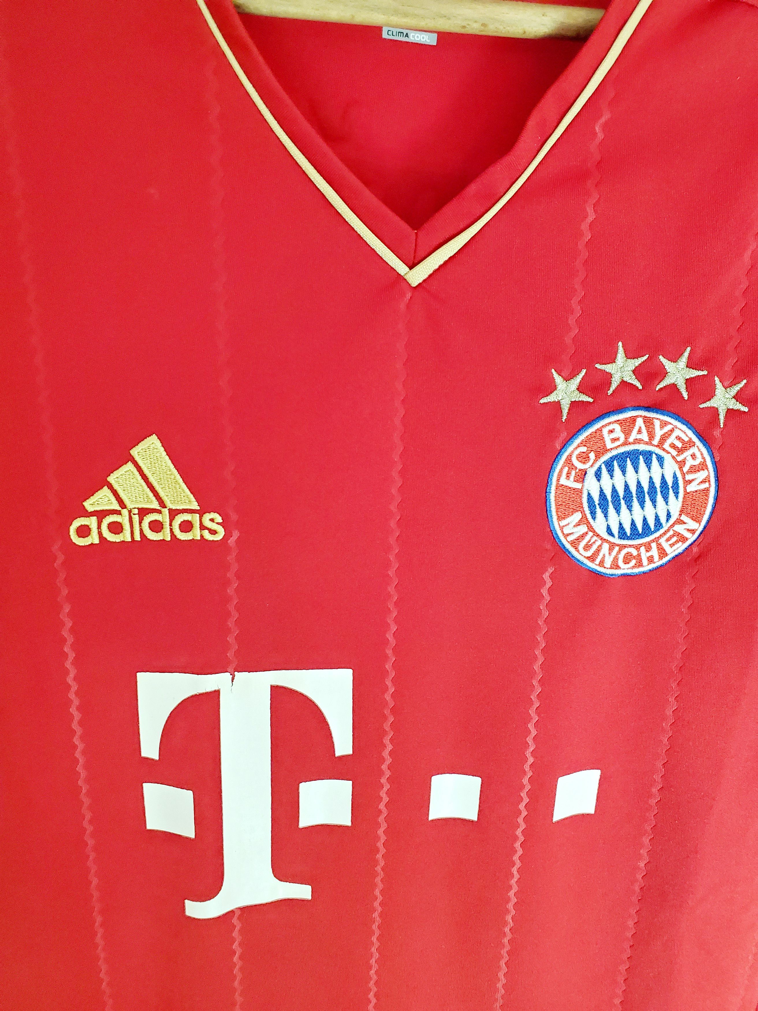 Adidas Bayern Munich 2012/13 #9 Mandzukic' soccer jersey L Size US L / EU 52-54 / 3 - 5 Thumbnail