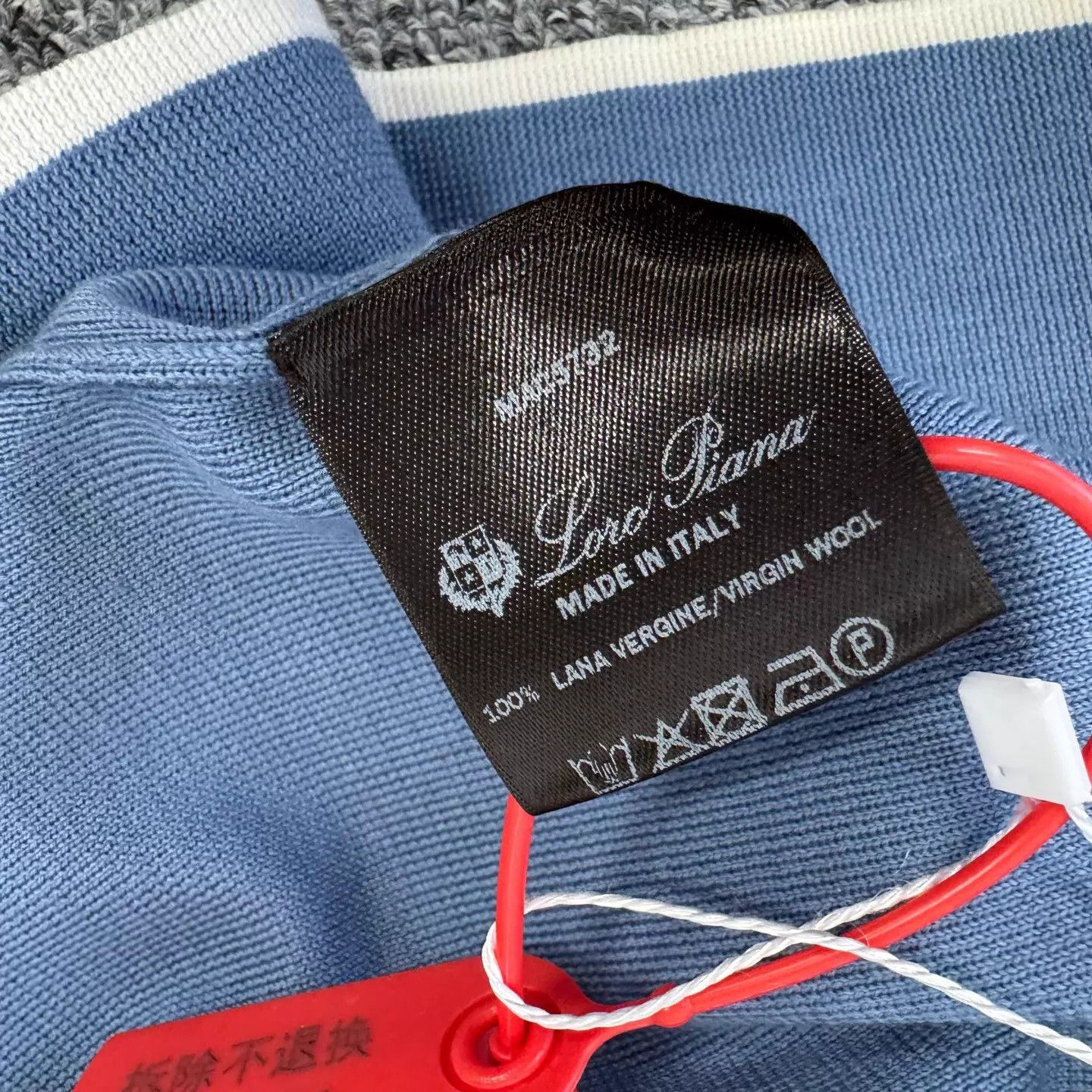 Loro Piana Loro Piana King's Gift Merino Wool Mist Blue 44 99New Size M / US 6-8 / IT 42-44 - 5 Thumbnail
