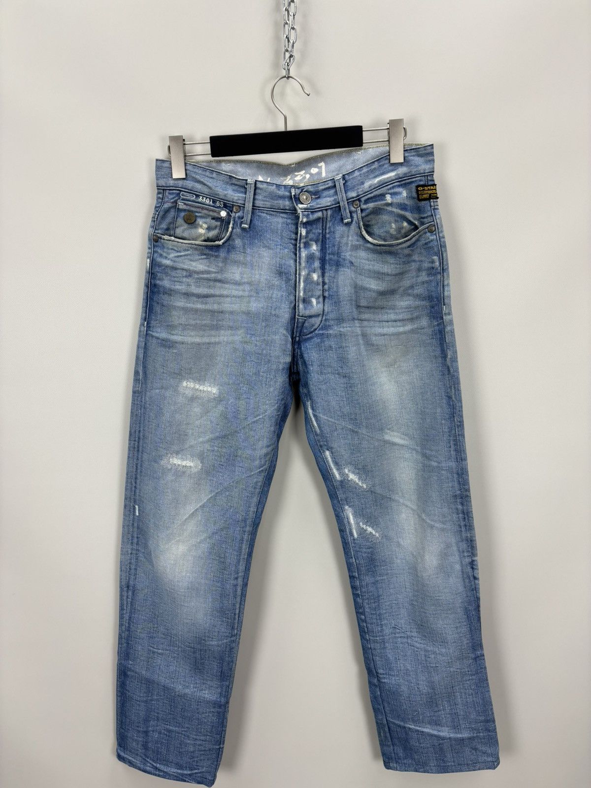 G-Star Mens jeans Y2k G Star Raw Size 30 Color Blue Size US 30 / EU 46 - 2 Thumbnail