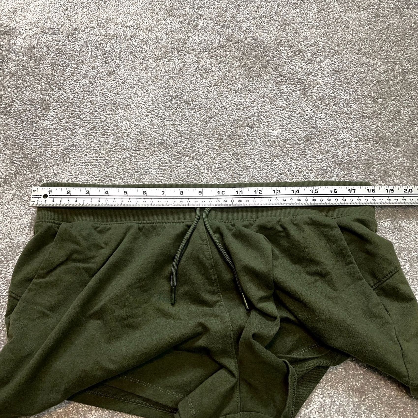 Vintage All in Motion Shorts womens XXL Green Soft Casual Drawstring Lounge 3" Sweat Size 25" / US 0 / IT 36 - 5 Thumbnail