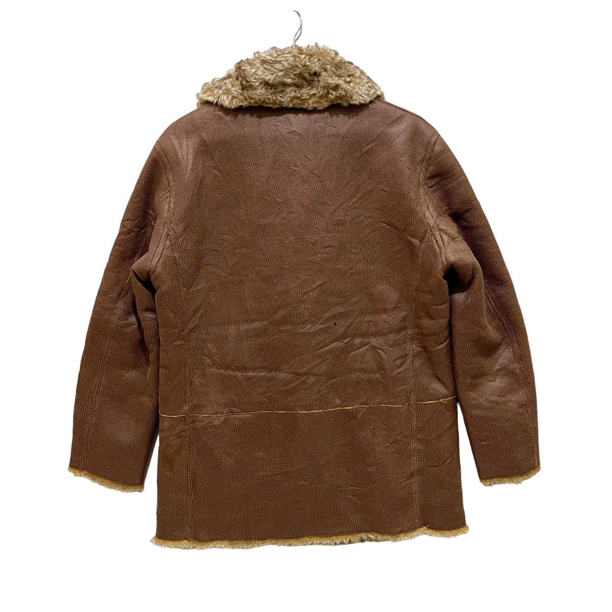 Pazzo Pazzo Denim Store Faux Fur Coat Jacket Size L / US 10 / IT 46 - 11 Thumbnail