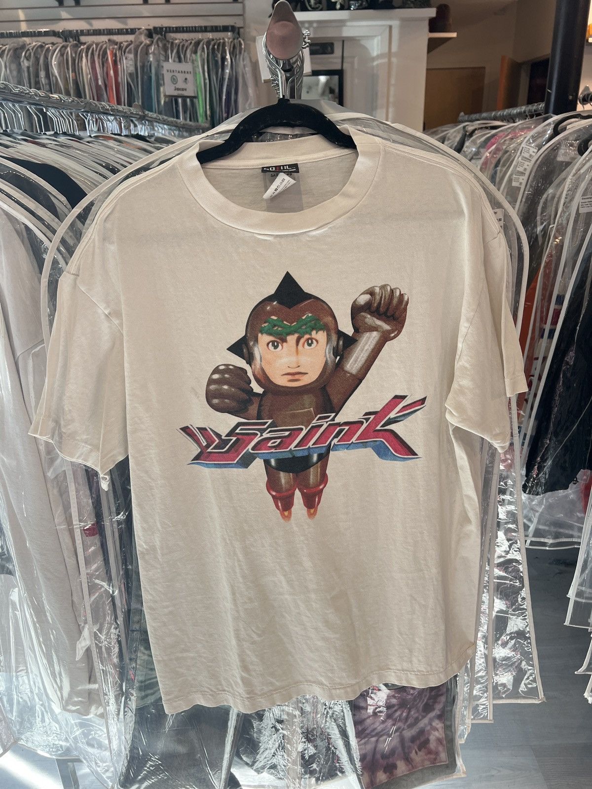 Saint Michael Saint Michael Iron Baby Shirt Size US L / EU 52-54 / 3 - 1 Thumbnail
