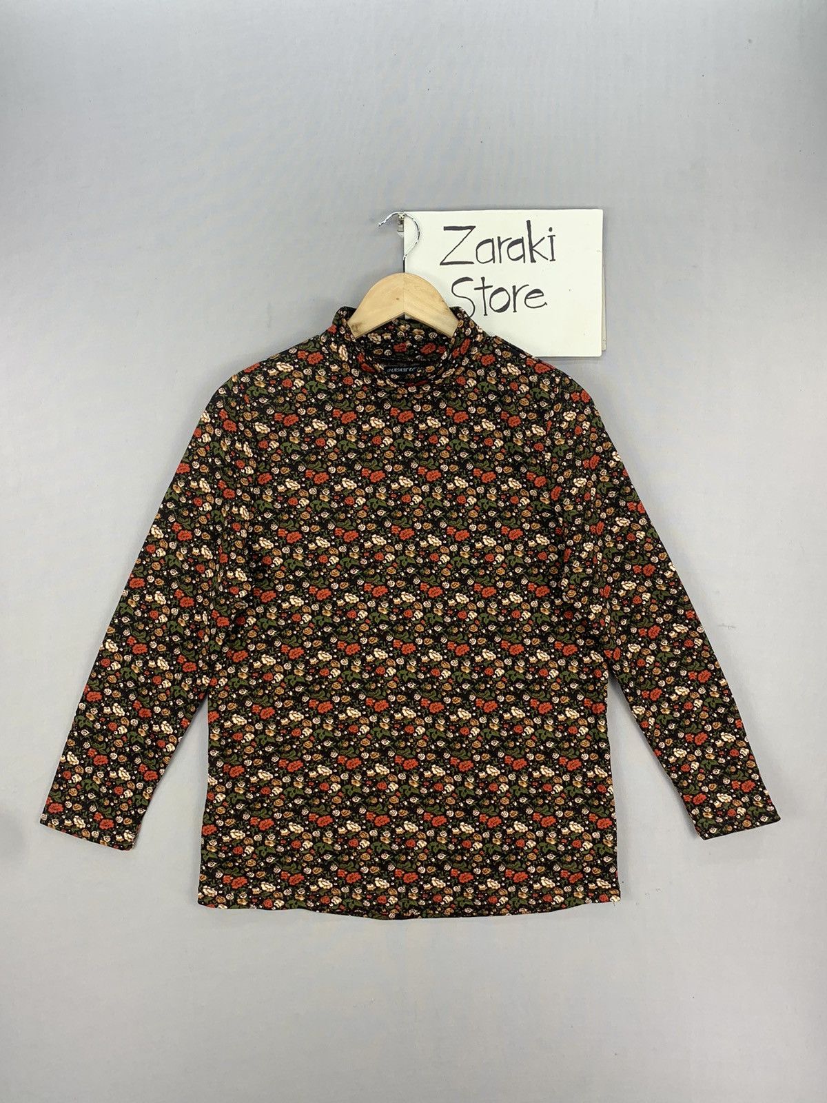 Japanese Brand × Other × Vintage Vintage Y2K Pursuit De Ideal Floral Red Blouse Size S / US 4 / IT 40 - 1 Thumbnail
